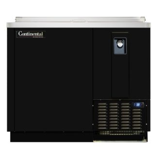 Continental CBC37 37" Forced Air Bottle Cooler - Holds (288) 12 oz Bottles, Stainless Interior, 115v