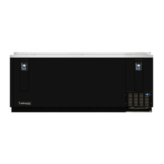 Continental CBC95 95" Forced Air Bottle Cooler - Holds (960) 12 oz Bottles, Opener, 115v