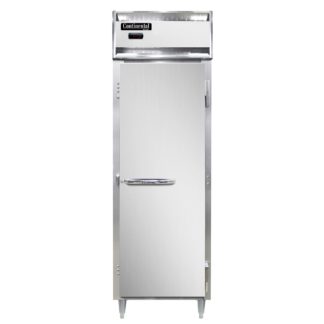 Continental DL1W Full Height Insulated Reach In Heated Cabinet w/ (19) Pan Capacity, 208-230v/1ph
