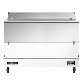 Continental MC5NS Milk Cooler w/ Top & Side Access - (1024) Half Pint Carton Capacity, 115v