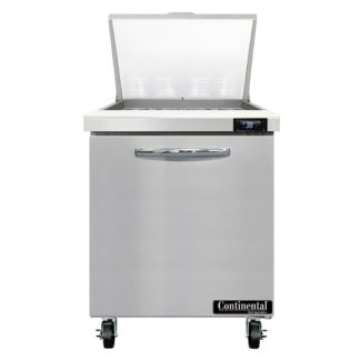 Continental SW27N12M 27" Sandwich/Salad Prep Table w/ Refrigerated Base, 115v