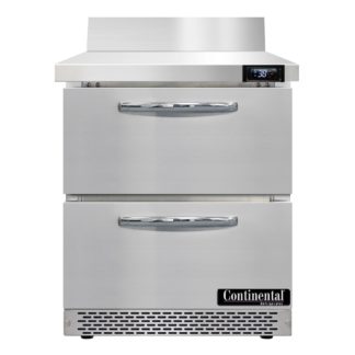 Continental SW27NBS-FB-D 27" Worktop Refrigerator w/ (1) Sections, 115v