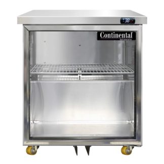 Continental SW27NGD-U 27" W Undercounter Refrigerator w/ (1) Section & (1) Door, 115v