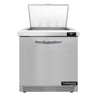 Continental SW32N12M-FB 32" Sandwich/Salad Prep Table w/ Refrigerated Base, 115v