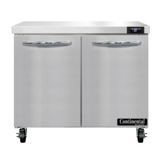 Continental SW36N 36" Worktop Refrigerator w/ (2) Sections, 115v