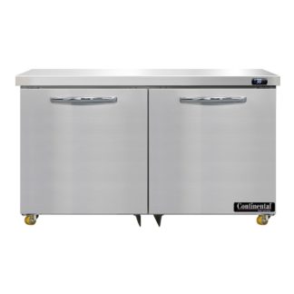 Continental SW48N-U 48" W Undercounter Refrigerator w/ (2) Sections & (2) Doors, 115v