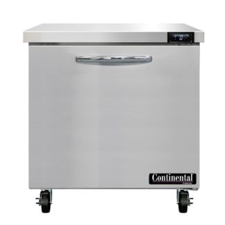 Continental SWF32N 32" W Work Top Freezer w/ (1) Section & (1) Door, 115v