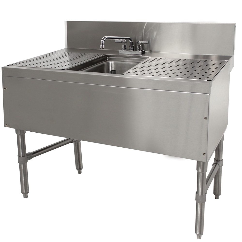 Advance Tabco PRB-24-31C 36" 1 Compartment Sink w/ 10"L x 14"W Bowl, 10" Deep