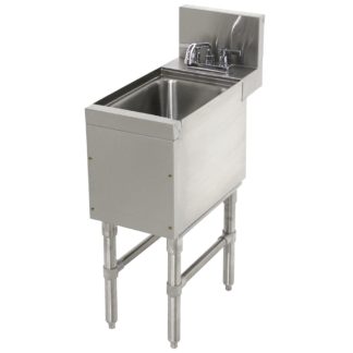 Advance Tabco PRHS-24-12 Commercial Hand Sink w/ 14"L x 10"W x 10"D Bowl, Standard Faucet