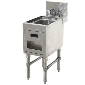Advance Tabco PRHSST-24-12 Commercial Hand Sink w/ 9"L x 9"W x 4"D Bowl, Standard Faucet