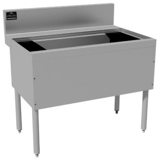 Advance Tabco PRI-24-30-10 30" Prestige Cocktail Station w/ 89 lb Ice Bin, Stainless
