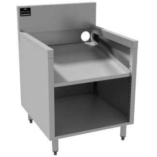 Advance Tabco PRSR-24-24 24" Underbar Slant Glass Rack, Open, Rack Top, 29" Front To Back