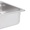 Vollrath 30142 Jacob's Pride Super Pan V Two Third Size Steam Pan, Stainless - Image 5