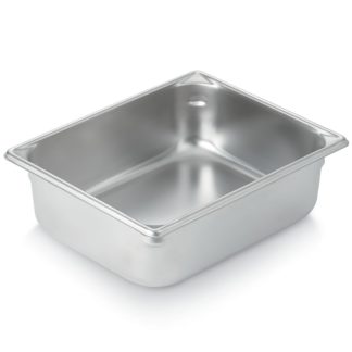 Vollrath 30242 Jacob's Pride Super Pan V Half Size Steam Pan, Stainless