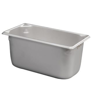 Vollrath 30362 Jacob's Pride Super Pan V Third Size Steam Pan, Stainless