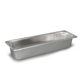 Vollrath 30542 Jacob's Pride Super Pan V Half Size Steam Pan, Stainless
