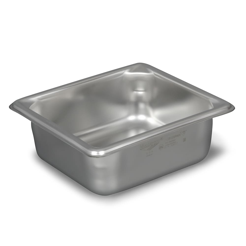 Vollrath 30622 Super Pan V Sixth Size Steam Pan, Stainless