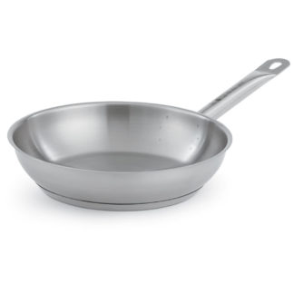 Vollrath 3809 9 1/2" Stainless Steel Frying Pan w/ Hollow Metal Handle