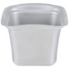 Vollrath 40003 Sixth Steam Table Pan - 5 3/4 x 5 3/4 x4 3/4" Brushed Stainless - Image 2