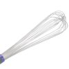 Vollrath 47005 Jacob's Pride 16" Piano Whip - Purple Nylon Handle, Stainless - Image 3