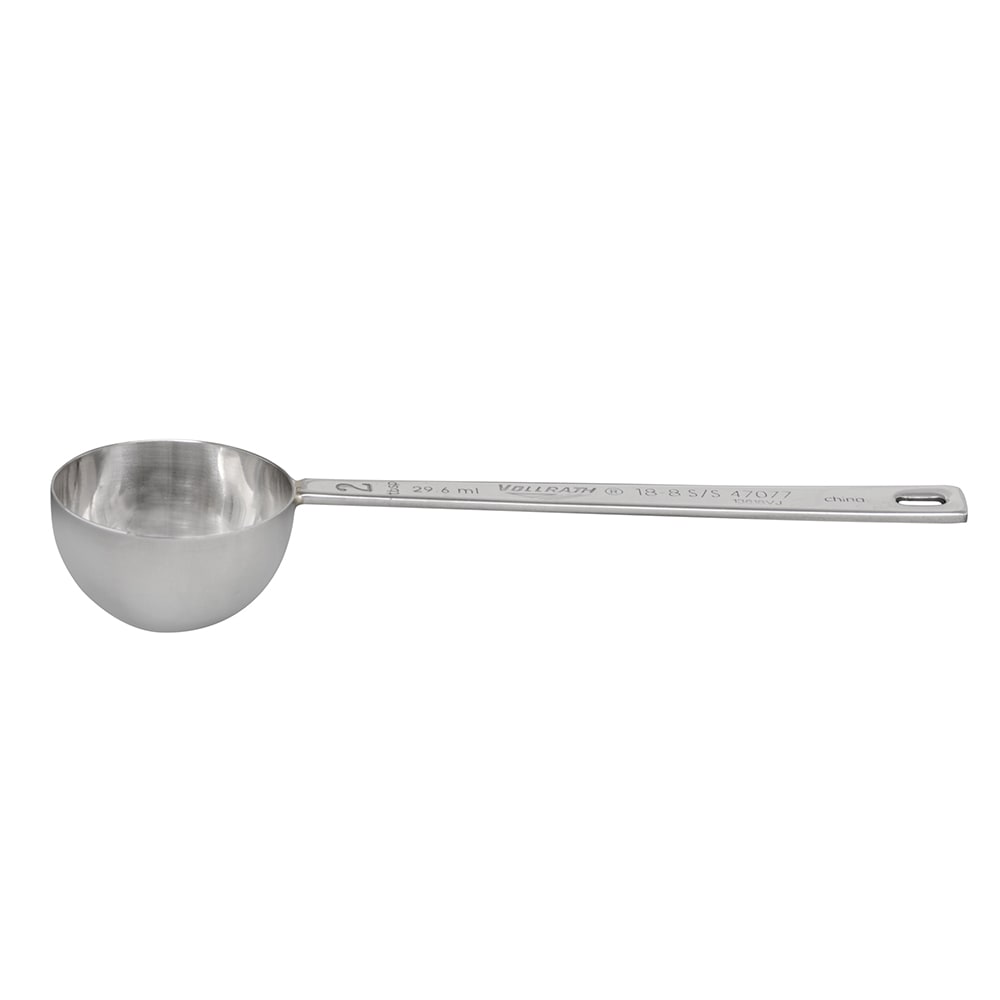 Vollrath 46588 Stainless Steel Measuring Spoon Set - 6 Piece