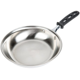 Vollrath 69808 Jacob's Pride 8" Stainless Steel Frying Pan w/ Vented Silicone Handle