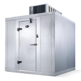 Amerikooler QC080877**FBSC-O Outdoor Walk In Refrigerator w/ Top Mount Compressor - 7' 10" x 7' 10", Floor