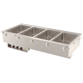 Vollrath 3640771 Drop-In Hot Food Well w/ (4) Full Size Pan Capacity, 208 240v/1ph