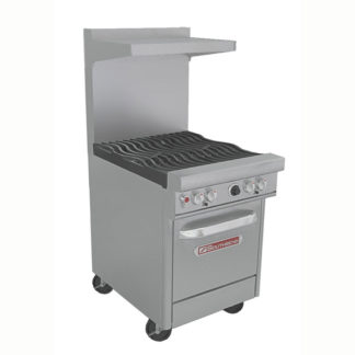 Southbend 4242E 24" 4 Burner Gas Range w/ Space Saver Oven