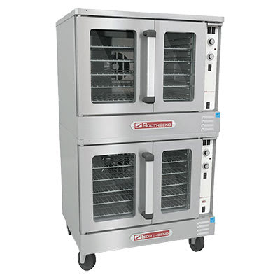Southbend KLGS/27SC Double Full Size Gas Convection Oven - 53,000 BTU