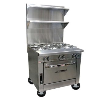 Southbend P36D-BBB 36" 6 Burner Gas Range w/ Standard Oven