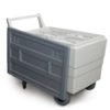ITV Ice Makers EC-250 247 lb Ice Cart - Polyethylene - Image 3