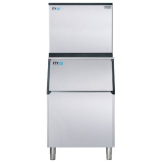 ITV Ice Makers MS1000A2H/S500 970 lb Spika Half Cube Ice Machine w/ Bin - 510 lb Storage, Air Cooled, 208/230v/1ph