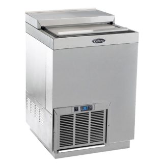 Krowne BC24-SS 24" Forced Air Bottle Cooler - Holds (120) 12 oz Bottles, Stainless Interior, 115v