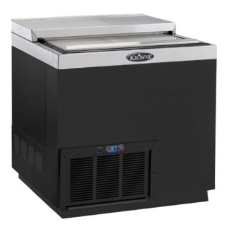 Krowne BC36-BG 36" Forced Air Bottle Cooler - Holds (192) 12 oz Bottles, Stainless Interior, 115v