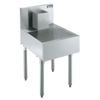 Krowne KR24-BD18 Under Bar Beer Drainer - Lift-Out Perforated Top, 18" x 24"