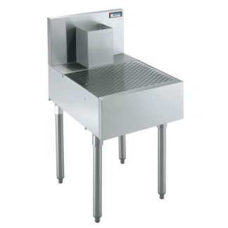 Krowne KR24-BD24 Under Bar Beer Drainer - Lift-Out Perforated Top, 24" x 24"