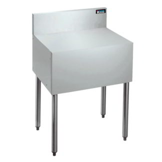 Krowne KR19-RS24 24"W Cash Register Stand w/ Stainless Top, 30"H