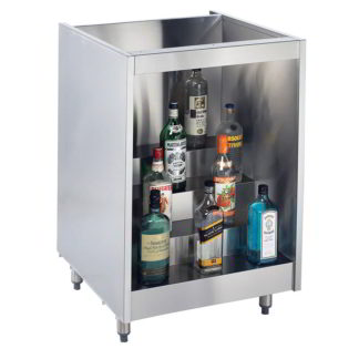 Krowne KR-L24 24" 4 Step Backbar Liquor Display, 24" D