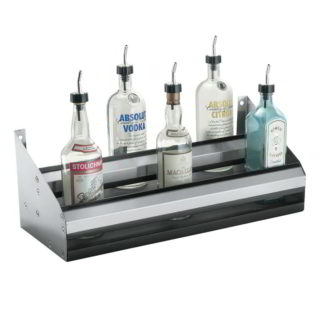 Krowne RD-96 96" L Double Speed Rail w/ Sound Deadened, Stainless