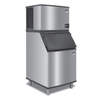 Manitowoc Ice IDT0750A/D570 680 lb Indigo NXT Full Cube Ice Maker w/ Bin - 532 lb Storage, Air Cooled, 208-230v/1ph