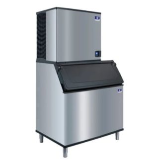 Manitowoc Ice IDT0900A/D970 851 lb Indigo NXT Full Cube Ice Maker w/ Bin - 882 lb Storage, Air Cooled, 208-230v/1ph