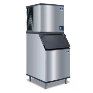 Manitowoc Ice IYT0750A/D570 715 lb Indigo NXT Half Cube Ice Maker w/ Bin - 532 lb Storage, Air Cooled, 208-230v/1ph