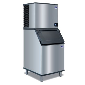 Manitowoc Ice IYT0900A/D570 865 lb Indigo NXT Half Cube Ice Maker w/ Bin - 532 lb Storage, Air Cooled, 208-230v/1ph
