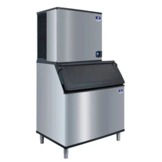 Manitowoc Ice IYT0900A/D970 865 lb Indigo NXT Half Cube Ice Maker w/ Bin - 882 lb Storage, Air Cooled, 208-230v/1ph