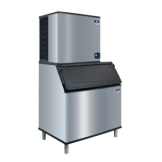 Manitowoc Ice IYT1200A/D970/K00470 1213 lb Indigo NXT Half Cube Ice Maker w/ Bin - 882 lb Storage, Air Cooled, 208-230v/1ph