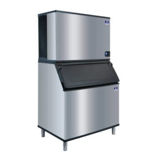 Manitowoc Ice IYT1500A/D970 1660 lb Indigo NXT Half Cube Ice Maker w/ Bin - 882 lb Storage, Air Cooled, 208-230v/1ph