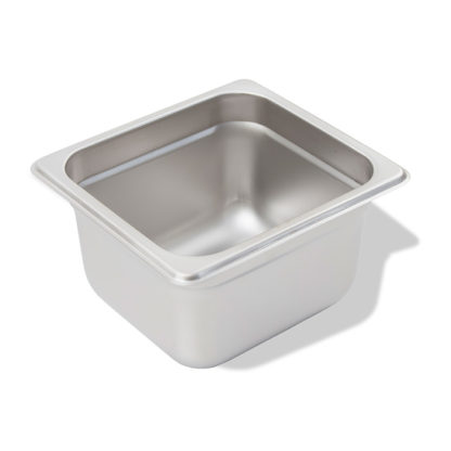 Crestware 2164 Saf-T-Stak Sixth Size Steam Table Pan 4" Deep