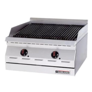 Garland GD-30RBFF 30" Countertop Charbroiler w/ High Lo Valve Control & Piezo Spark Ignition