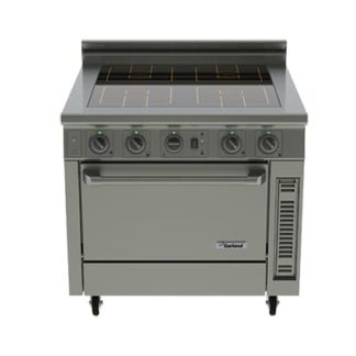 Garland GME36-I14C Floor Model Commercial Induction Range, 120-208v/3ph